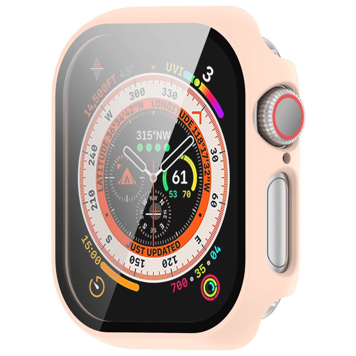 Etui Bizon Case Watch Adamo przedstawione od frontu
